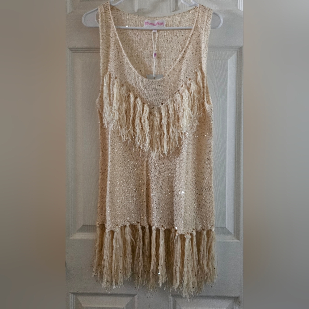 NWT Pretty Angel Loose Knit Tunic - Picture 3 of 7